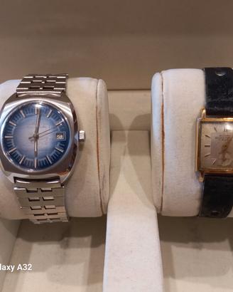 2 orologi a carica manuale 