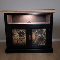 Mobile Steampunk con luce LED ricaricabile 