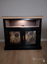 Mobile Steampunk con luce LED ricaricabile 