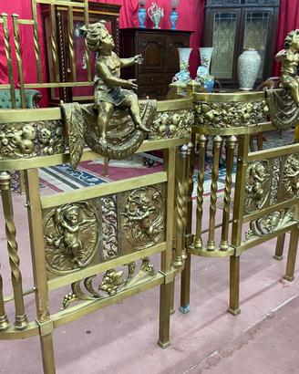 Letto in bronzo napoletano