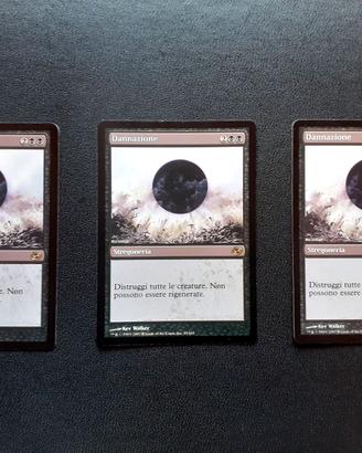 MTG Magic the Gathering 3x Dannazione NM+2EX
