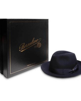 Borsalino Ed. Limitata FLAG Italia Nuovo Tg 57 Blu