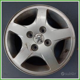Cerchio Singolo in Lega PEUGEOT 206 dal 09/1998 al