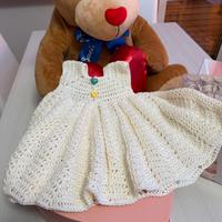 Vestitino in cotone per neonata