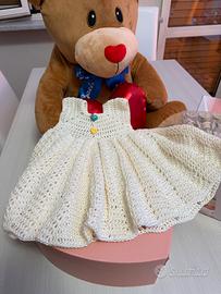 Vestitino in cotone per neonata