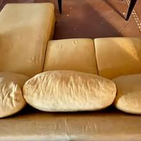 Divano 3 posti in tessuto 🌼