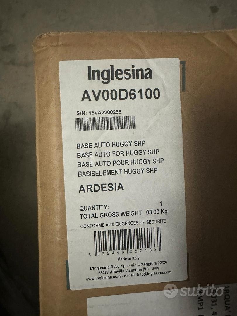 Base Huggy Isofix Inglesina - Tutto per i bambini In vendita a Monza e  della Brianza