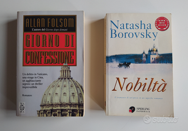 Libri "Giorno di confessione" e "Nobiltà"