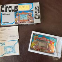 GIOCHI VINTAGE 80s Gakken circus, monopoly, backga