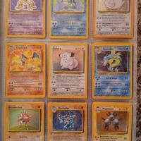 carte Pokémon set Base completo