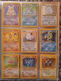 carte Pokémon set Base completo
