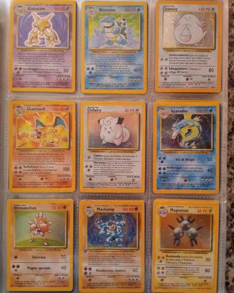 carte Pokémon set Base completo
