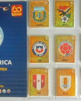 ALBUM E SET COMPLETO COPA AMERICA 2021
