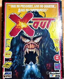 C64 X-Out Gioco Commodore Cassetta Tape Cross Out