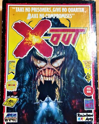 C64 X-Out Gioco Commodore Cassetta Tape Cross Out