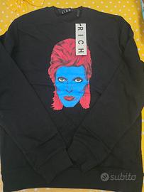 Maglia Felpa richmond david Bowie cotone 