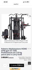 Palestra multifunzione home gym