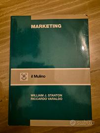 libro Marketing di W. Stanton e R. Varaldo