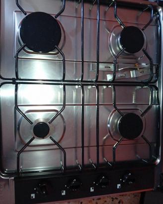 piano cottura 4 fuochi gas inox Franke