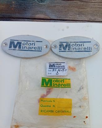 targhette motore Minarelli 