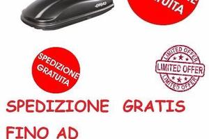 Box portapacchi Farad N8 Marlin 400L nero satinato