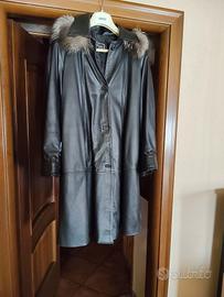 cappotto in pelle