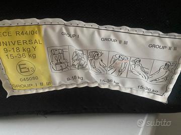 Vari modelli /misure di scarpe più seggiolino