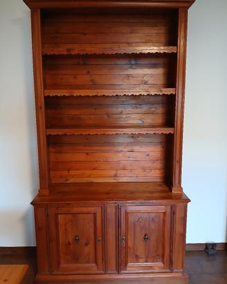 Credenza con alzata in ciliegio