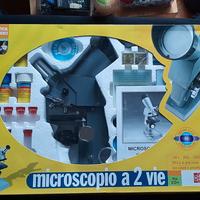 Microscopio a 2 vie per ragazzi dai 10 anni. EDU 