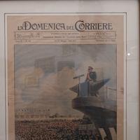 quadro contenente pagina storica Domenica del Corr