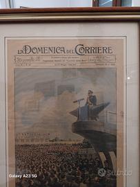 quadro contenente pagina storica Domenica del Corr