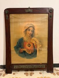 Quadro antico devozionale anni primi del 900