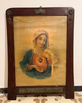 Quadro antico devozionale anni primi del 900