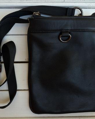 Borsa Tracolla Uomo Zara Pelle Nero