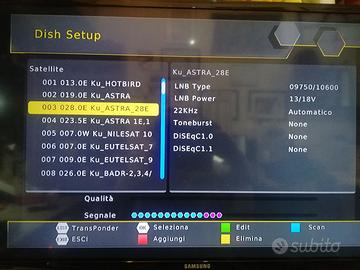 RICEVITORE SATELLITARE METRONIC TOUCH BOX HD3