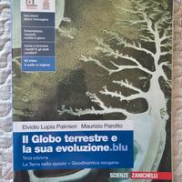 il globo terrestre e la sua evoluzione.blu