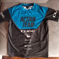 completo MTB junior Cube pantaloni e maglietta 