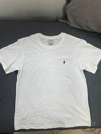 T-Shirt Polo Ralph Lauren Bianca Custom Slim Fit