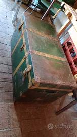 Baule d'epoca 110x55x53