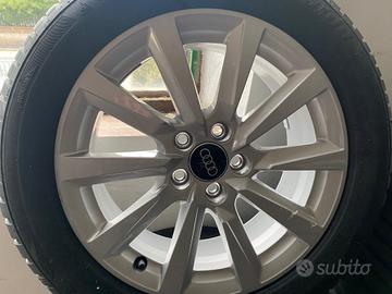 Kit cerchi in lega + gomme invernali misura 16 Aud