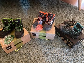 Scarpe e stivaletti trekking montagna bambini