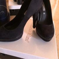 Tacco Francesco Milano camoscio nero