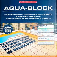 Trattamento impermeabilizzante AQUA-BLOCK