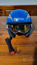 Casco maschera sci bambino