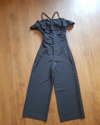 Abito elegante nero da donna Jumpsuit