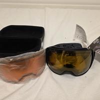 OCCHIALI SPORT INVERNALI SALICE PRO NERI/ARANCIO