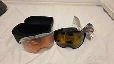 OCCHIALI SPORT INVERNALI SALICE PRO NERI/ARANCIO