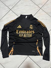 Maglia allenamento Real Madrid Adidas nera/oro M