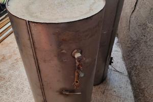 N.2 Serbatoio carburante inox 200lt