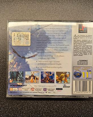 FINAL FANTASY IX 9 ITALIANO COMPLETO PLAYSTATION 1